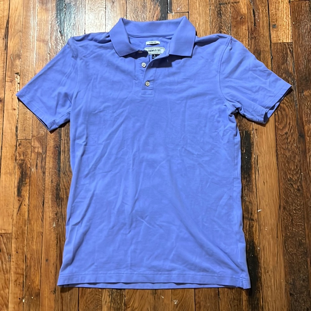Crown & Ivy Polo Shirt - (Lavender, Small)